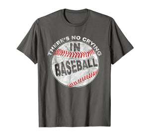 Funny shirts V-neck Tank top Hoodie sweatshirt usa uk au ca gifts for There's No Crying In Baseball I Love Sport Softball Gifts 2295637