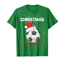 Load image into Gallery viewer, This Is My Christmas Pajama Soccer Christmas Gifts T-Shirt
