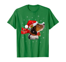 Load image into Gallery viewer, Funny shirts V-neck Tank top Hoodie sweatshirt usa uk au ca gifts for Christmas Beagle Santa Hat Dog Lover Gifts T-Shirt 724321
