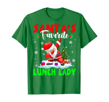 Load image into Gallery viewer, Funny shirts V-neck Tank top Hoodie sweatshirt usa uk au ca gifts for Santa&#39;s Favorite Lunch Lady Cute Lunch Lady Christmas Gifts T-Shirt 331980
