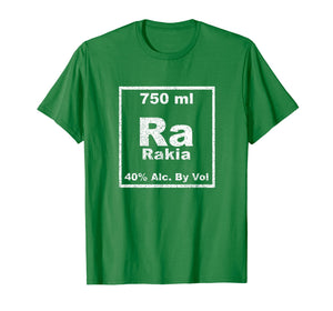 Funny shirts V-neck Tank top Hoodie sweatshirt usa uk au ca gifts for Rakia Periodic Table Element Shirt Funny Chemistry Gifts 4954287