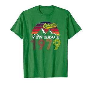Funny shirts V-neck Tank top Hoodie sweatshirt usa uk au ca gifts for Retro Vintage 40th birthday 1979 Gifts T-Shirt 1805439