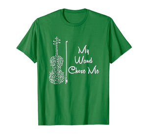 Funny shirts V-neck Tank top Hoodie sweatshirt usa uk au ca gifts for My Wand Chose Me Tshirt Cute Violin Violinist Gifts Girls 698473