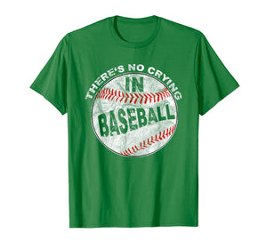 Funny shirts V-neck Tank top Hoodie sweatshirt usa uk au ca gifts for There's No Crying In Baseball I Love Sport Softball Gifts 2298000