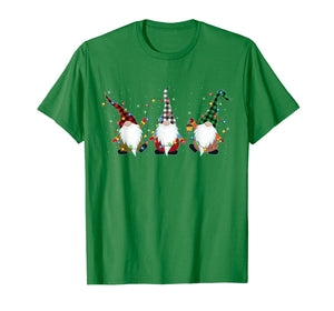 Funny shirts V-neck Tank top Hoodie sweatshirt usa uk au ca gifts for Funny Plaid Gnomes Costume Christmas Pajama Matching Gifts T-Shirt 111911