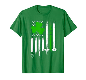 American Flag Shamrock Nurse St Patrick's Day Gifts TShirt466086
