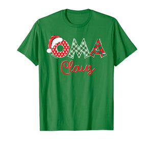 Funny shirts V-neck Tank top Hoodie sweatshirt usa uk au ca gifts for Oma Claus Santa Hat Merry Christmas Cute Oma Gifts T-Shirt 544753