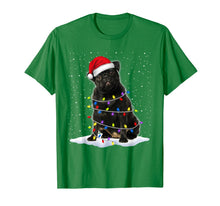 Load image into Gallery viewer, Pug Santa Christmas Tree Lights Xmas Gifts T-Shirt-1970505
