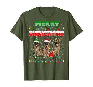Funny shirts V-neck Tank top Hoodie sweatshirt usa uk au ca gifts for German Shepherd Dog Tree Christmas Sweater Xmas Dogs Gifts T-Shirt 897453