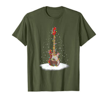Load image into Gallery viewer, Christmas Guitar Funny Guitarist Christmas Gifts T-Shirt-813603
