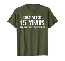 Load image into Gallery viewer, Funny shirts V-neck Tank top Hoodie sweatshirt usa uk au ca gifts for Mens Funny Anniversary Gifts For Him - 15 Years Anniversary Gifts 2168249
