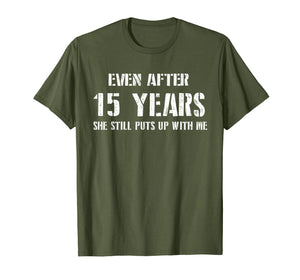 Funny shirts V-neck Tank top Hoodie sweatshirt usa uk au ca gifts for Mens Funny Anniversary Gifts For Him - 15 Years Anniversary Gifts 2168249