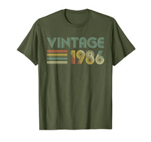 Load image into Gallery viewer, Funny shirts V-neck Tank top Hoodie sweatshirt usa uk au ca gifts for Retro Vintage 1986 TShirt 33rd Birthday Gifts 33 Years Old 3032325
