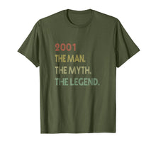 Load image into Gallery viewer, Funny shirts V-neck Tank top Hoodie sweatshirt usa uk au ca gifts for The Myth The Legend 2001 18th Birthday Gifts 18 years old 3309686

