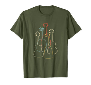 Funny shirts V-neck Tank top Hoodie sweatshirt usa uk au ca gifts for Ukulele Shirt with Ukulele Silhouettes | Uke T-Shirt Gifts 1101670
