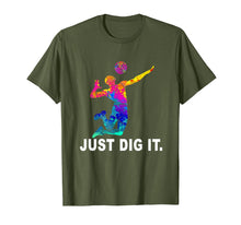 Load image into Gallery viewer, Funny shirts V-neck Tank top Hoodie sweatshirt usa uk au ca gifts for Volleyball T-Shirt - Just Dig It Volleyball Saying Gifts 1261546
