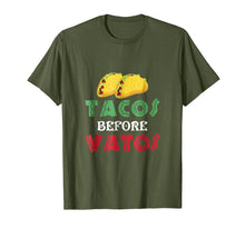 Load image into Gallery viewer, Funny shirts V-neck Tank top Hoodie sweatshirt usa uk au ca gifts for Funny Taco Shirts Tacos Before Vatos Tees Women Foodie Gifts 2548398
