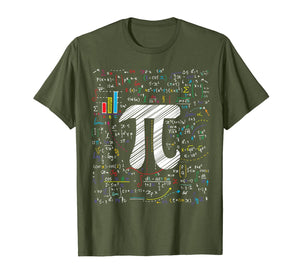 Pi Day Math Equation TShirt Math Teacher Student Geek Gifts93520