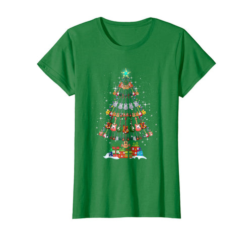Funny shirts V-neck Tank top Hoodie sweatshirt usa uk au ca gifts for Guitar Christmas Tree T-Shirt Funny Merry Xmas Gifts 1766329