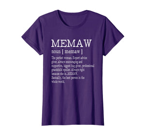 Funny shirts V-neck Tank top Hoodie sweatshirt usa uk au ca gifts for Memaw Definition Grandma Mother Day Gifts Women T-Shirt 339735