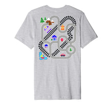 Load image into Gallery viewer, Mens Novelty Gifts For Fathers Day, Car &amp; Train Playmat Rug Shirt
