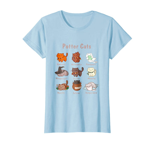 Potter Cats t-shirt, Funny Gifts For Cat Lovers Tshirt