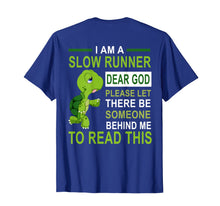 Load image into Gallery viewer, Slow Runner Running Lovers Gifts Turtle Running Team T-Shirt-1923399
