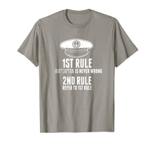 Load image into Gallery viewer, Boat Captain Is Never Wrong T Shirt Hat Gifts For Costume
