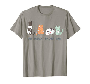 Cute Un Deux Trois Cat Kitty Gifts for Women, Gifts TShirt998779
