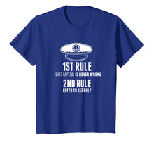 Load image into Gallery viewer, Boat Captain Is Never Wrong T Shirt Hat Gifts For Costume
