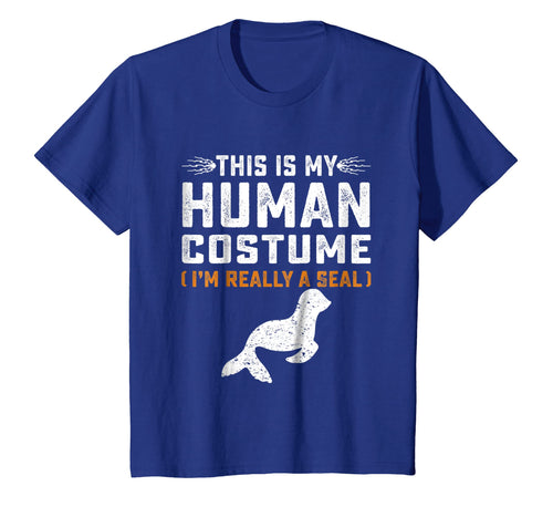 Funny shirts V-neck Tank top Hoodie sweatshirt usa uk au ca gifts for This Is My Human Costume Shirt Seal Family Animals Gifts Tee 1816144