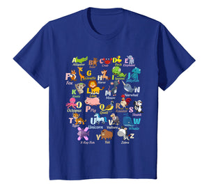 Funny shirts V-neck Tank top Hoodie sweatshirt usa uk au ca gifts for ABC A Rhyming Animal Alphabet T-Shirt Learning Kids Gifts 1012723