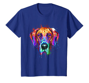 Splash Art Great Dane T-Shirt | Dane Puppy Lover Gifts