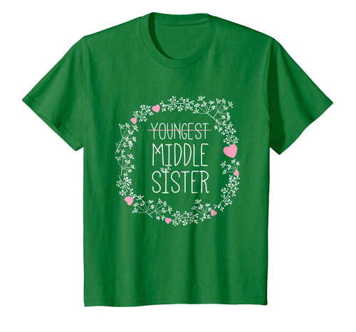 Funny shirts V-neck Tank top Hoodie sweatshirt usa uk au ca gifts for New Sis Gifts Youngest Middle Sister T Shirt Kids & Women 530439