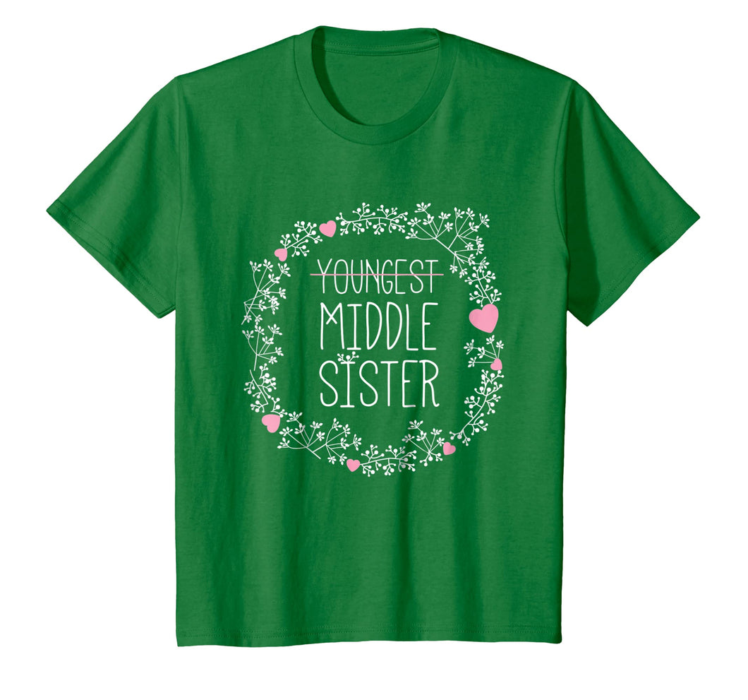 Funny shirts V-neck Tank top Hoodie sweatshirt usa uk au ca gifts for New Sis Gifts Youngest Middle Sister T Shirt Kids & Women 530439