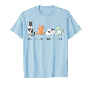 Cute Un Deux Trois Cat Kitty Gifts for Women, Gifts TShirt998779