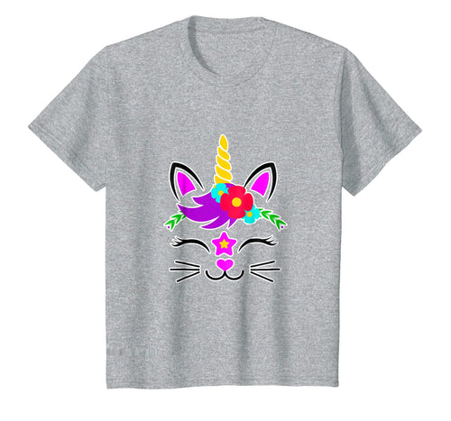 Funny shirts V-neck Tank top Hoodie sweatshirt usa uk au ca gifts for Unicorn Kitty Caticorn Face Kitten Tshirt | Cat Girls Gifts 2192559