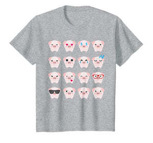 Pig Emoji t-shirt pig lover gifts-144142