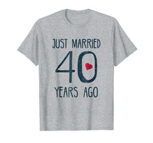 Load image into Gallery viewer, Funny shirts V-neck Tank top Hoodie sweatshirt usa uk au ca gifts for 40th Wedding Anniversary T-Shirt - Funny Gifts For Couples 679256
